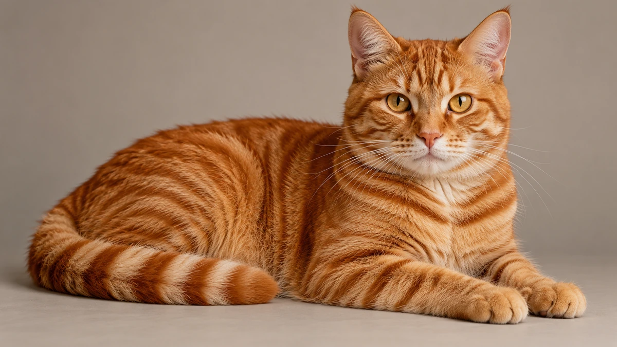 Tekir Kedi kedi — kırmızı tekir